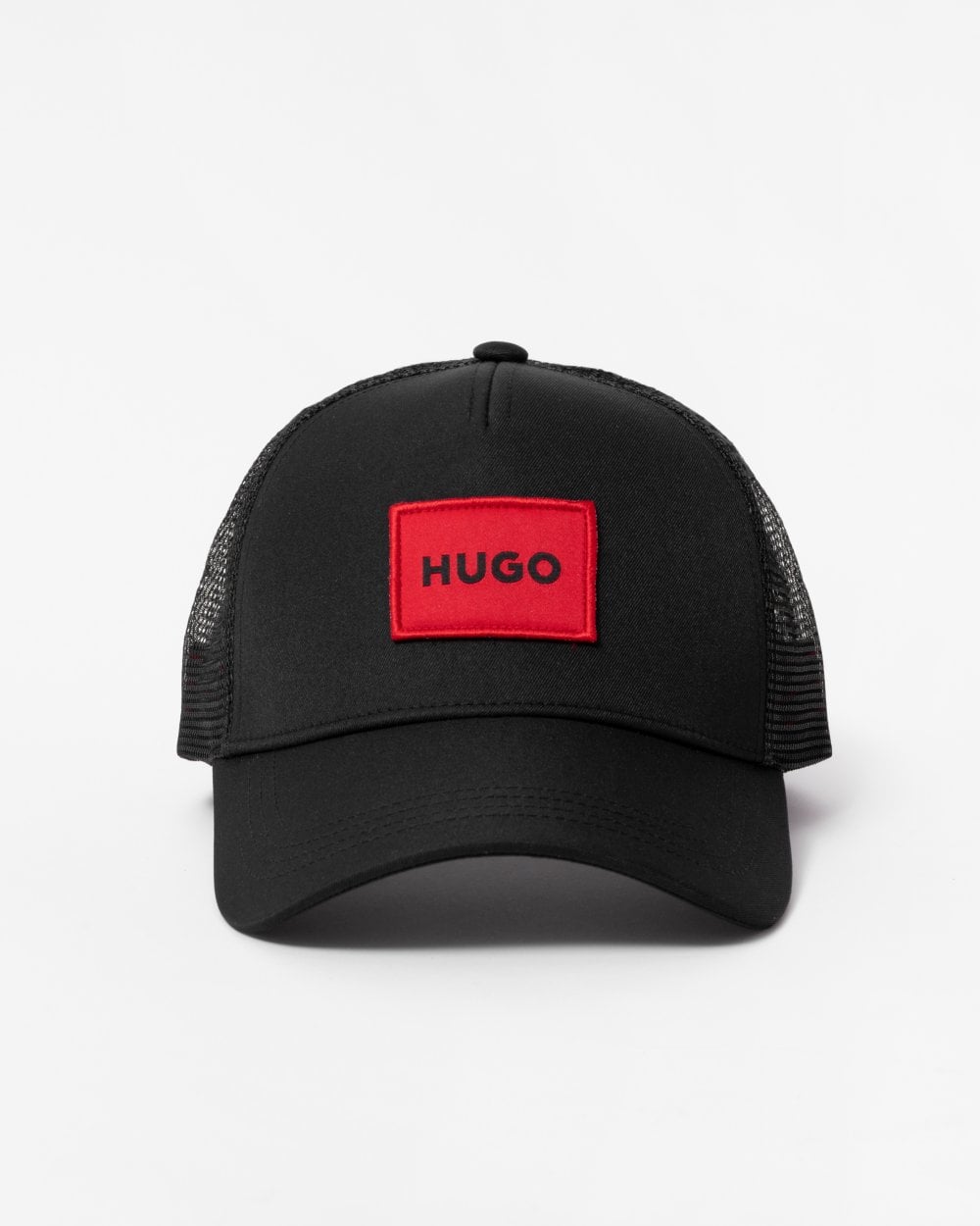 HUGO Kody Mens Logo Patch Cap - Black 001