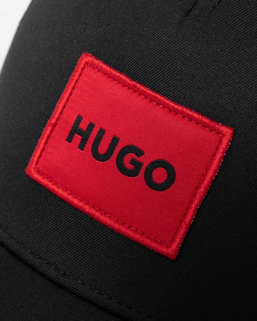 HUGO Kody Mens Logo Patch Cap - Black 001