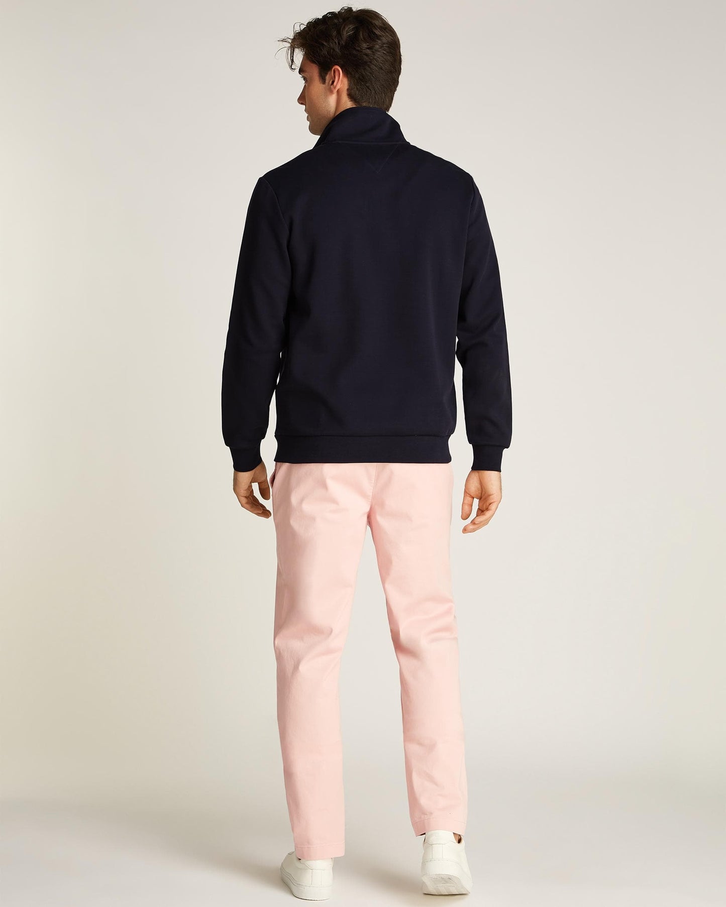 Tommy Hilfiger Essential Intechno Mens Half Zip Sweatshirt - Desert Sky