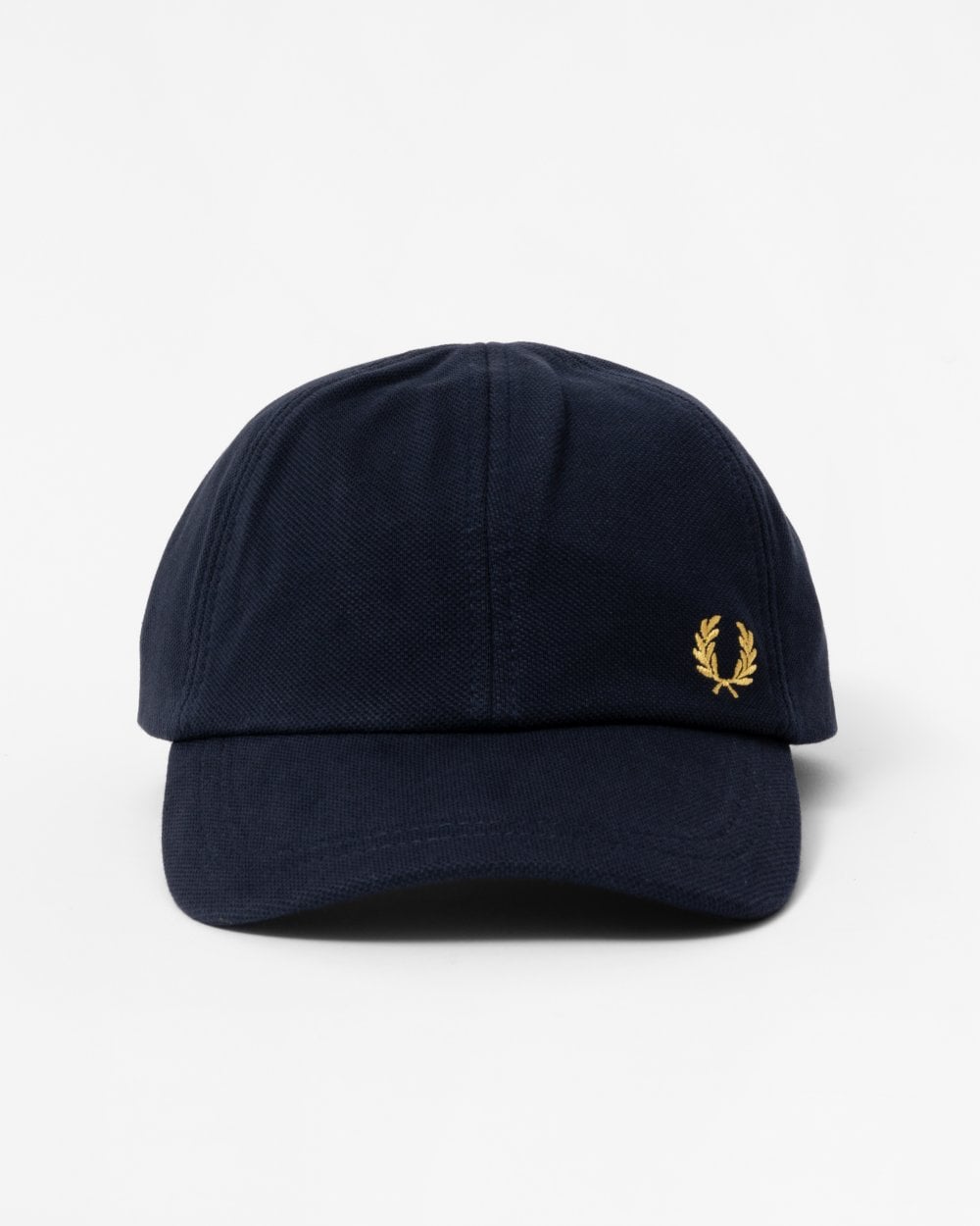 Fred Perry Classic Piqué Cap - Navy/Honeycomb W75