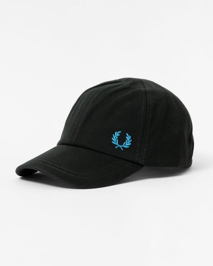 Fred Perry Classic Piqué Cap - Night Green/Ocean W64