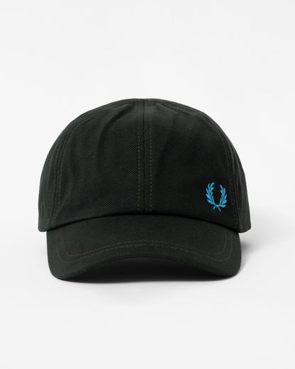 Fred Perry Classic Piqué Cap - Night Green/Ocean W64
