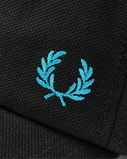 Fred Perry Classic Piqué Cap - Night Green/Ocean W64