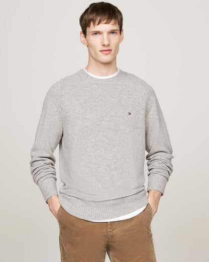 Tommy Hilfiger Lambswool Mens Crew Neck Jumper