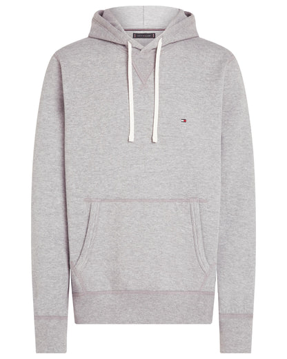 Tommy Hilfiger Essential Fleece Mens Hoodie - Medium Grey Heather