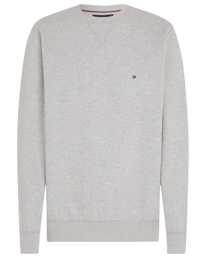 Tommy Hilfiger Essential Fleece Mens Sweatshirt - Medium Grey Heather