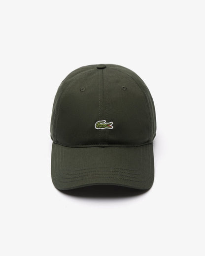 Lacoste Mens Organic Cotton Twill Cap - Sapwood L7A