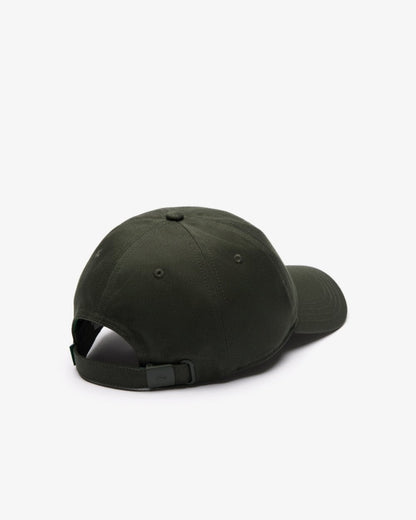 Lacoste Mens Organic Cotton Twill Cap - Sapwood L7A