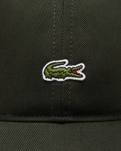 Lacoste Mens Organic Cotton Twill Cap - Sapwood L7A