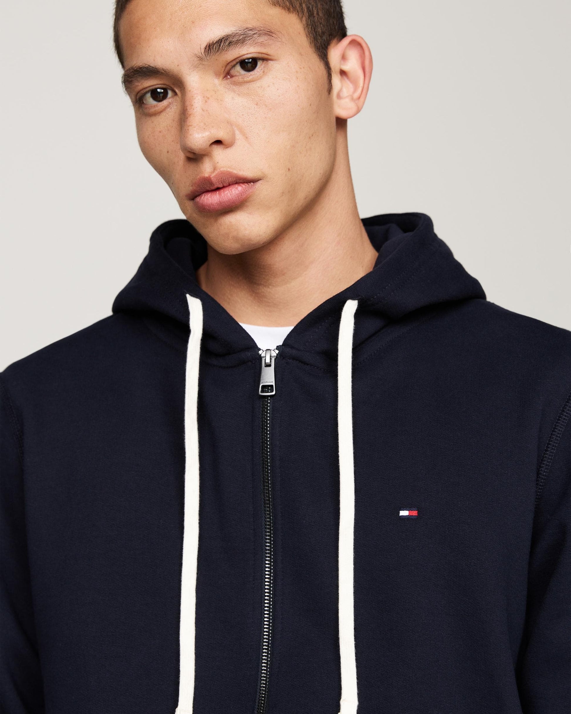 Tommy Hilfiger Tommy Hilfiger Essential Fleece Mens Zip Hoodie