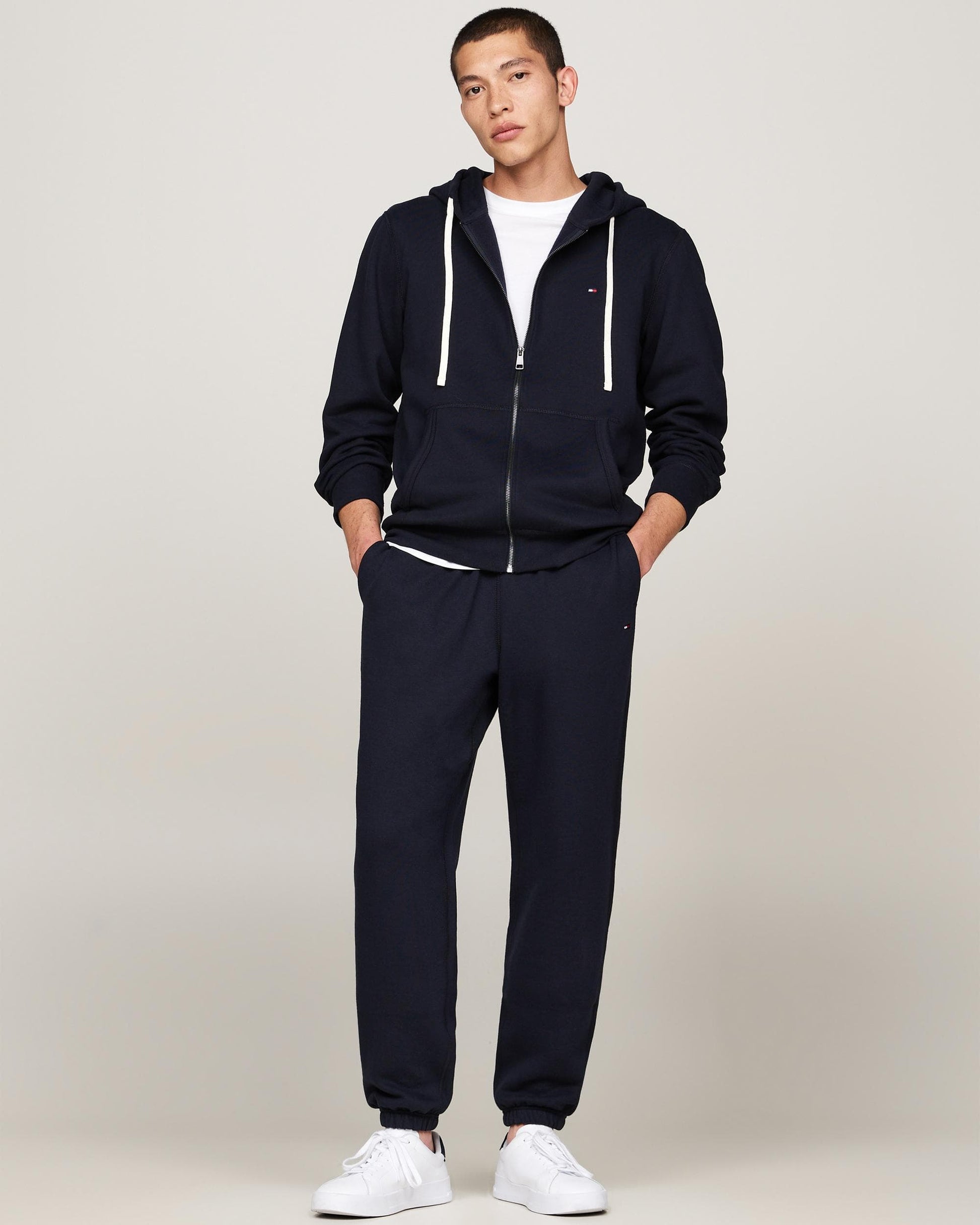 Tommy Hilfiger Tommy Hilfiger Essential Fleece Mens Zip Hoodie