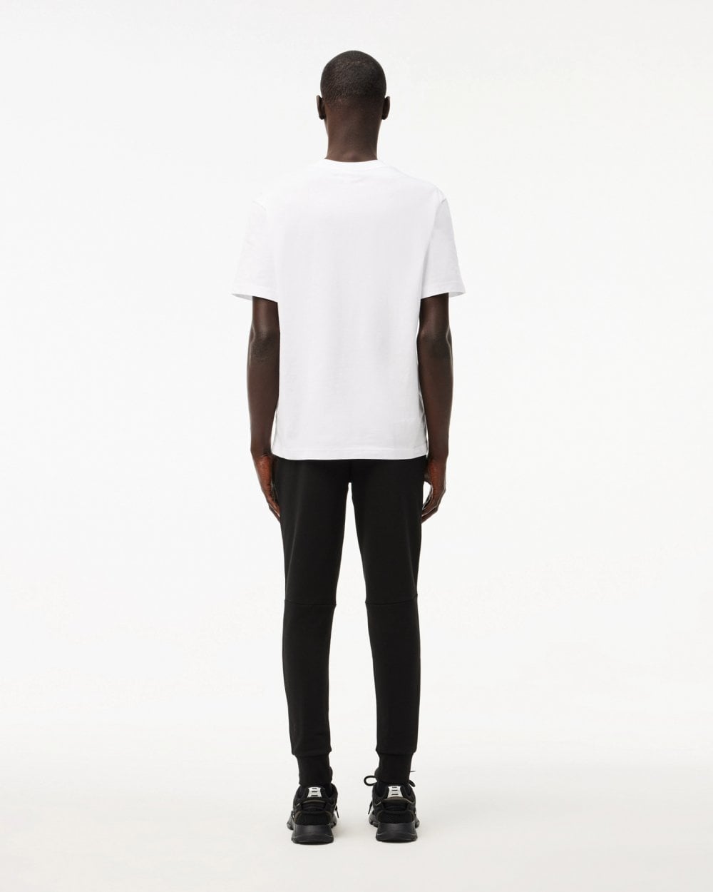 Lacoste Mens Slim Fit Fleece Joggers - Black 031