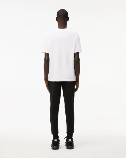 Lacoste Mens Slim Fit Fleece Joggers - Black 031