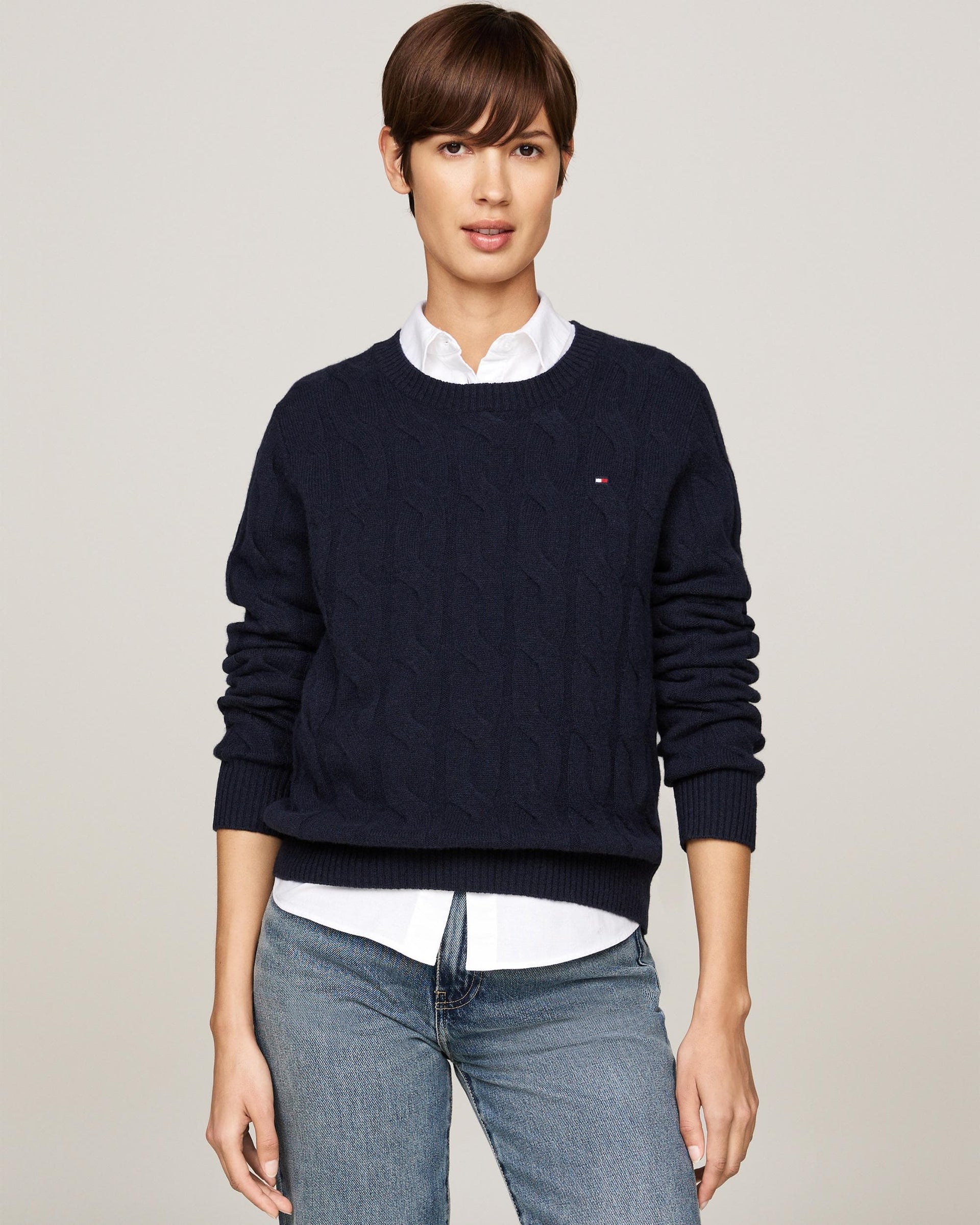 Soft Wool Cable Jumper