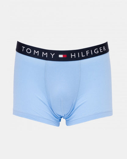 Tommy Hilfiger 3-Pack Mens Trunks - Deep Sky/Desert Sky/Vessel Blue