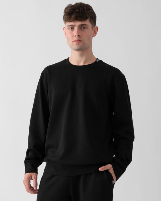 Emporio Armani Emporio Armani Mens Knit Crew Neck Loungewear Sweatshirt