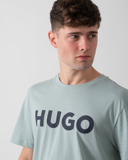 HUGO Dulivio Mens T-Shirt - Open Grey 074