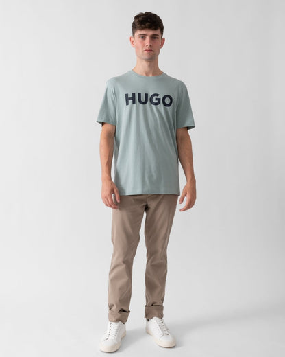 HUGO Dulivio Mens T-Shirt - Open Grey 074