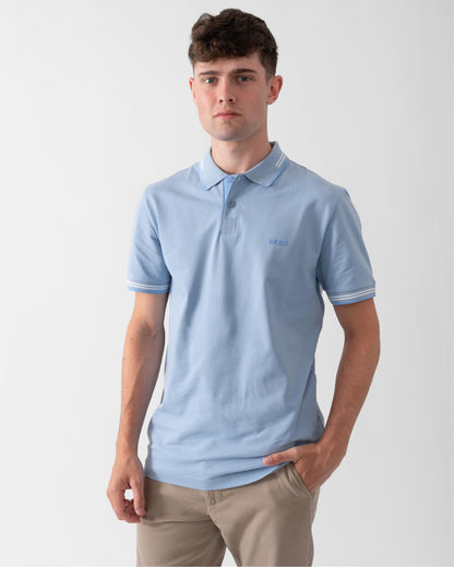 BOSS Green Paul Mens Short Sleeve Polo Shirt With Contrast Tipping