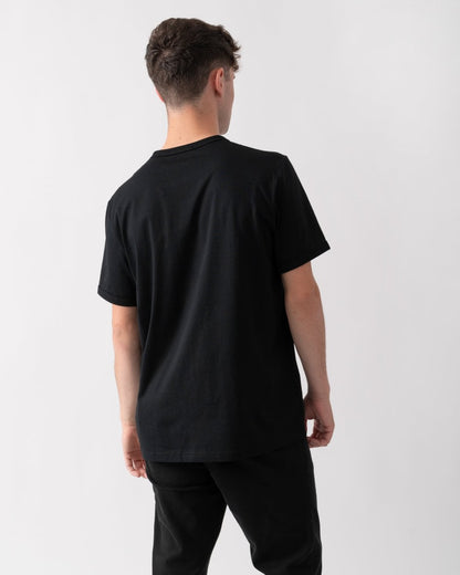Fred Perry Mens Ringer T-Shirt - Black/Whisky Brown S76