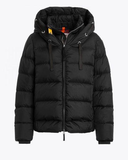 Parajumpers Bertilla Womens Hooded Down Jacket - Black 541