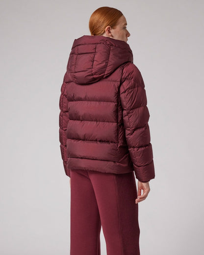 Parajumpers Bertilla Womens Hooded Down Jacket - Amarone 355