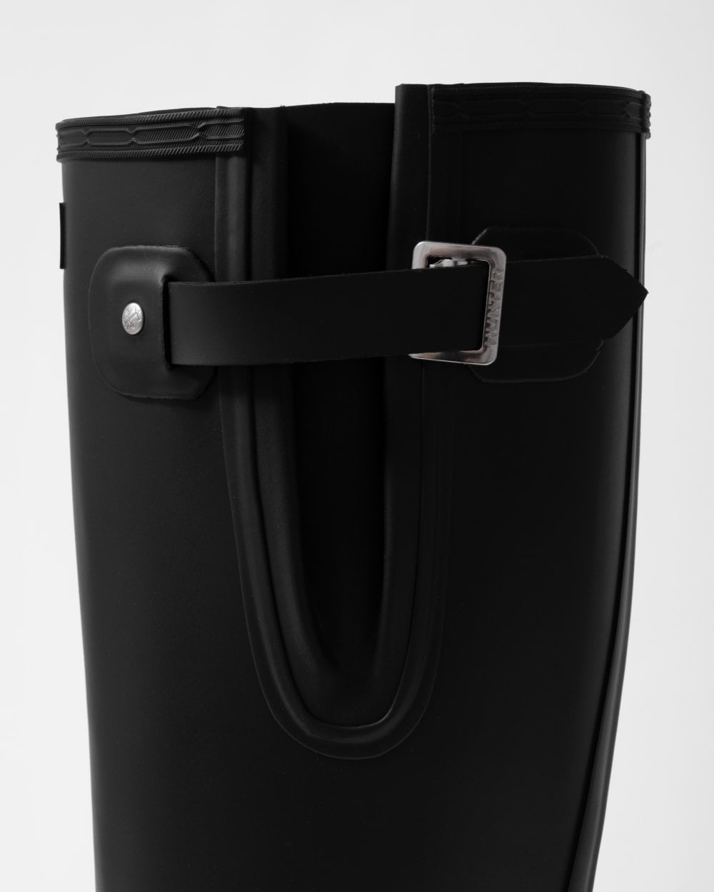 Hunter Original Tall Side Adjustable Mens Wellies - Black