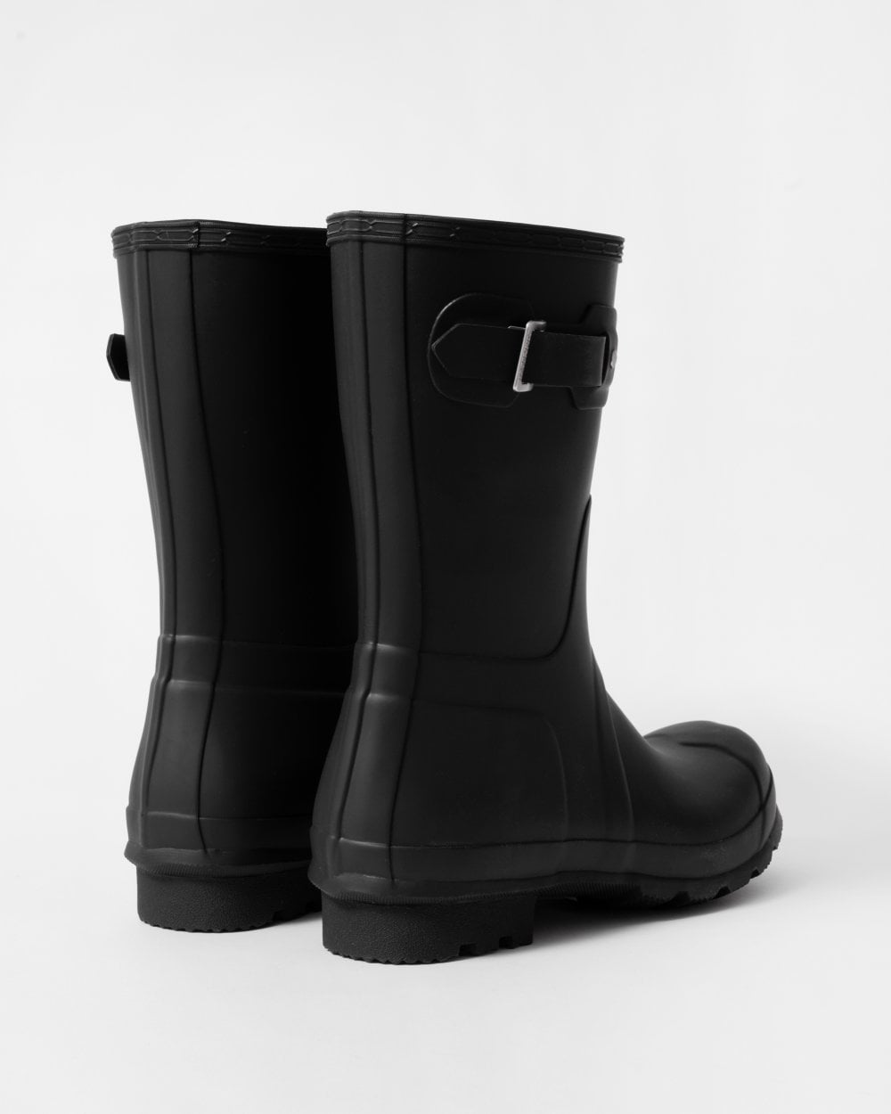 Hunter Original Short Mens Wellies - Black