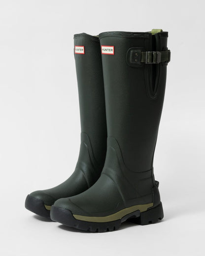Hunter Balmoral Side Adjustable 3mm Neo Lined Tech Sole Womens Tall Boot