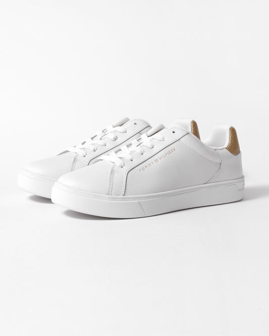 Tommy Hilfiger Essential Court Metalic Womens Trainers