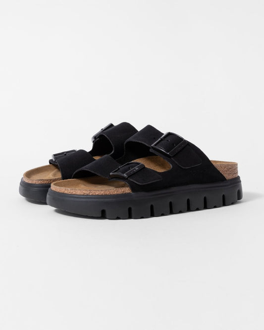 Birkenstock Arizona Papillio Platform Suede Womens Sandals