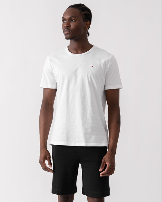 Tommy Hilfiger 3 Pack Mens T-Shirts - White/White/White