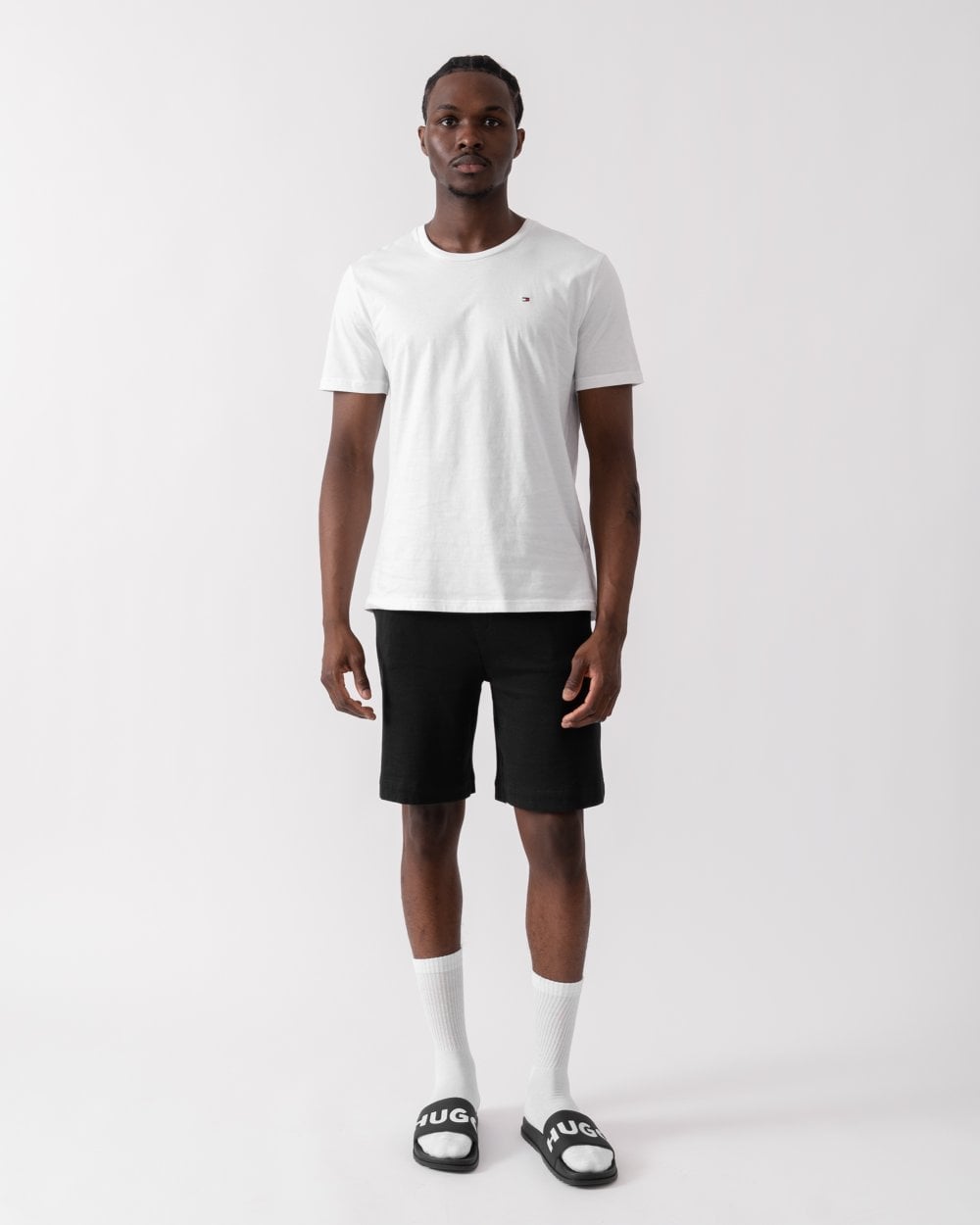 Tommy Hilfiger 3 Pack Mens T-Shirts - White/White/White