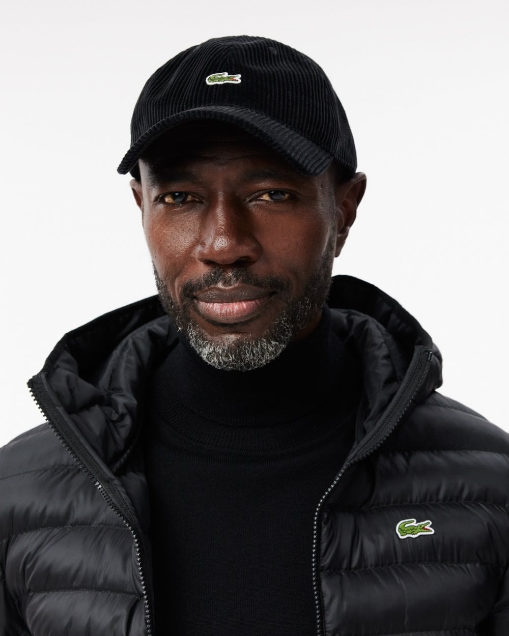 Lacoste Mens Hooded Puffer Jacket BH2909 - Black 031