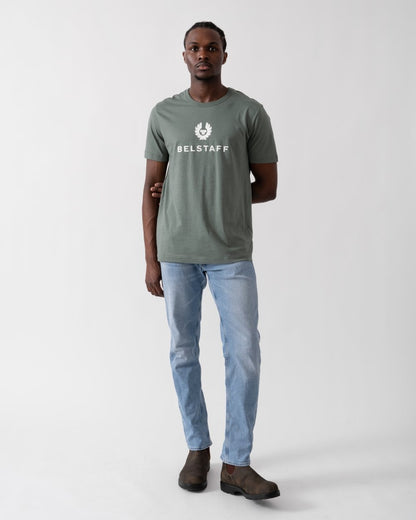 Belstaff Signature Mens T-Shirt - Mineral Green