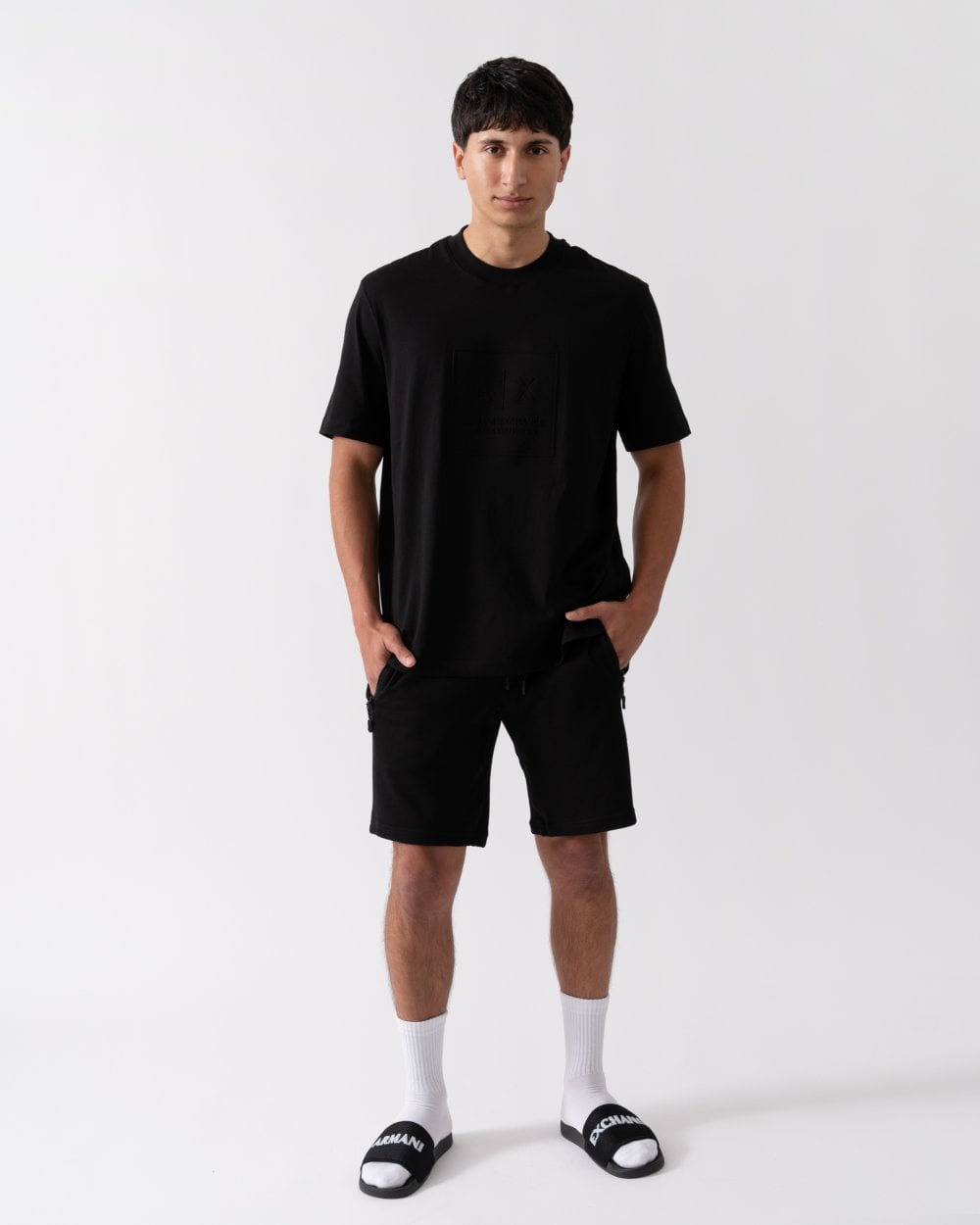 Armani Exchange Armani Exchange Mens Bermuda Lounge Shorts