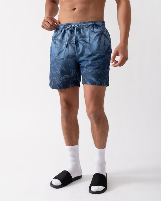 BOSS Orange BOSS Orange Zen Mens Palm Tree Print Swim Shorts