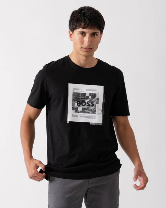 BOSS Orange BOSS Orange Te Urban Mens Graphic Print T-Shirt