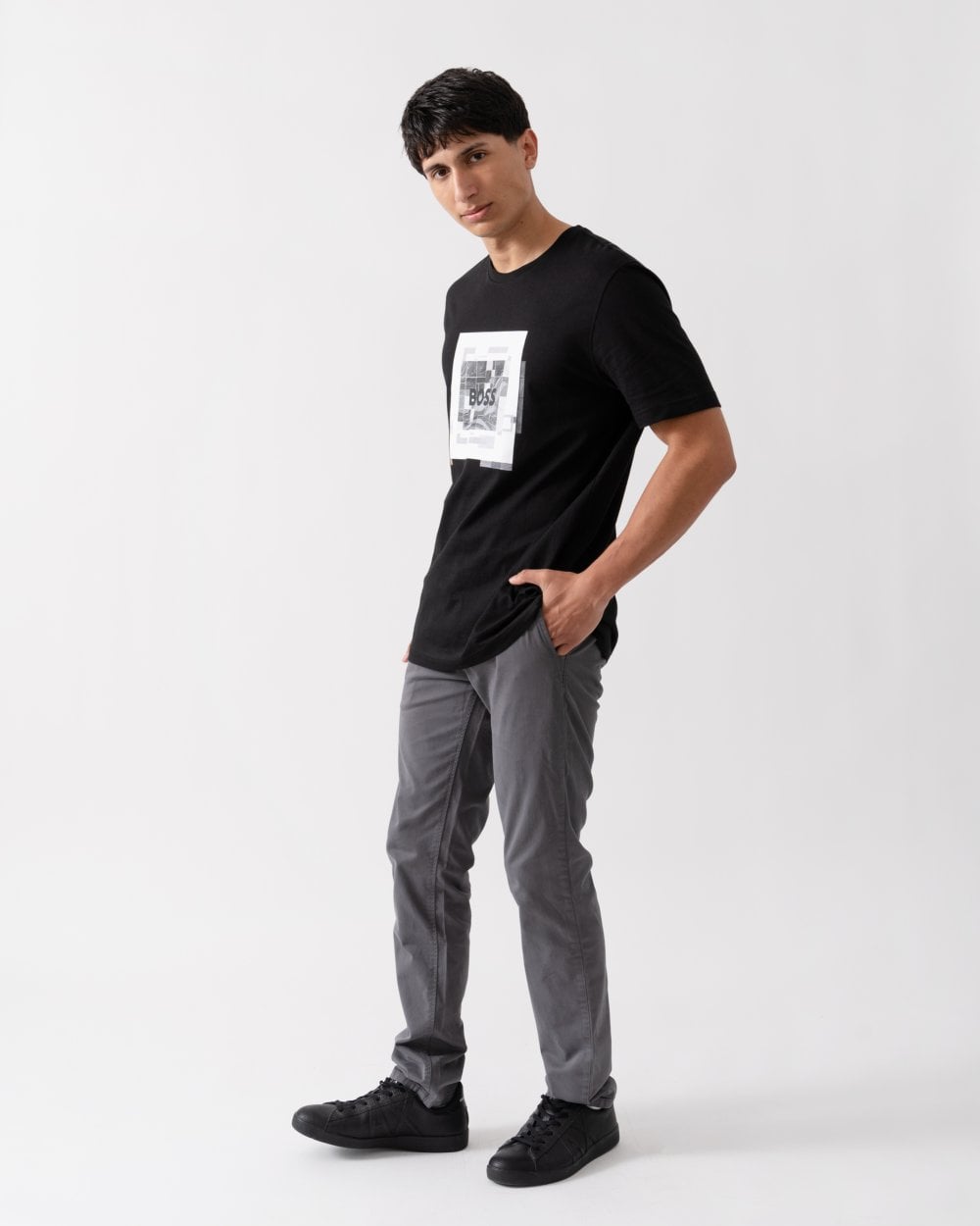 BOSS Orange BOSS Orange Te Urban Mens Graphic Print T-Shirt