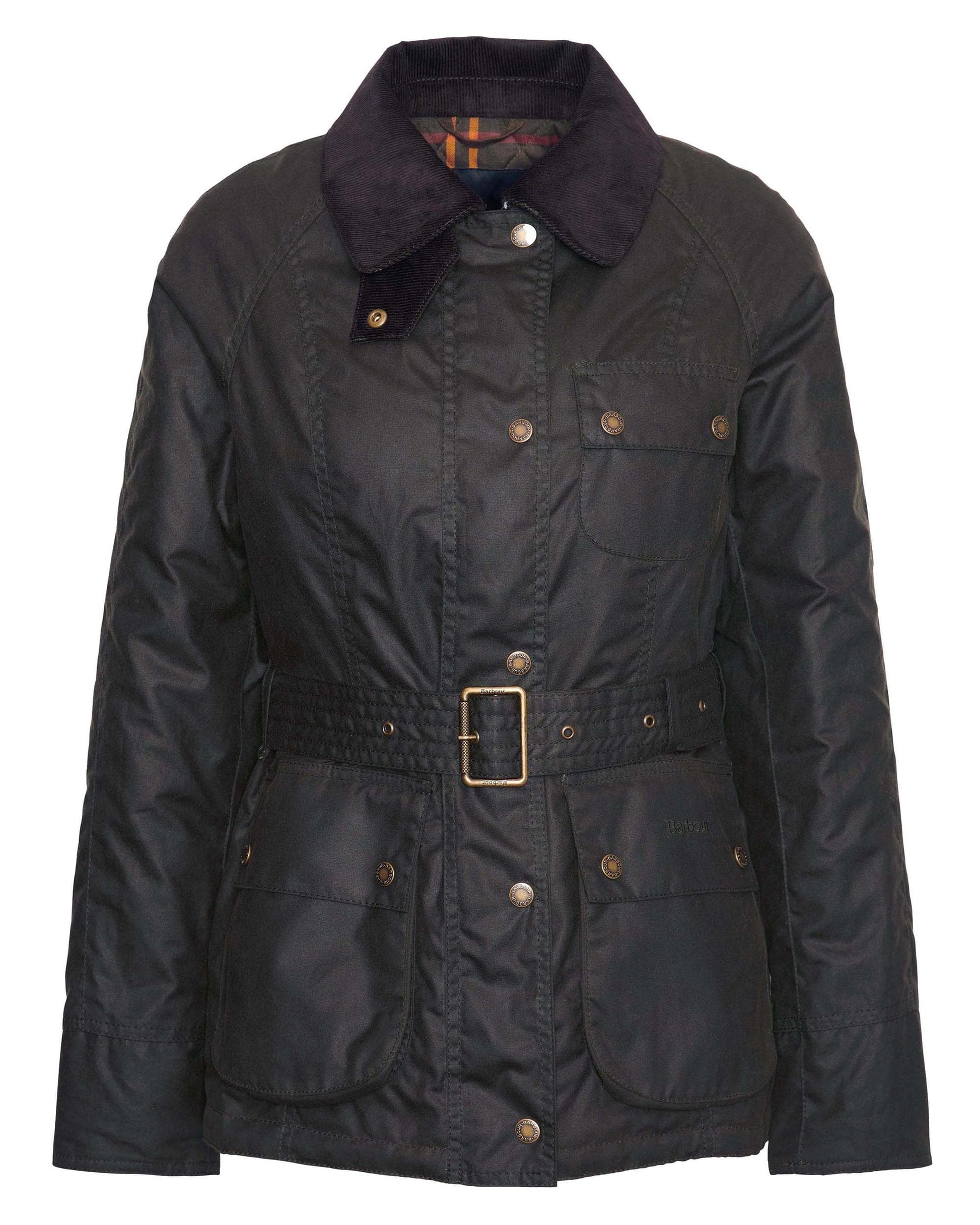 Barbour Solway Zipper Womens Wax Jacket