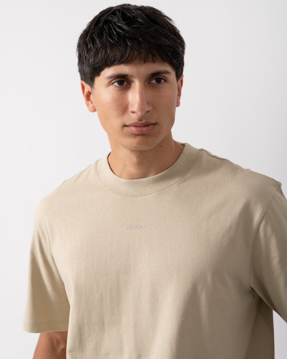 HUGO Dapolino Mens T-Shirt - Open Beige 281