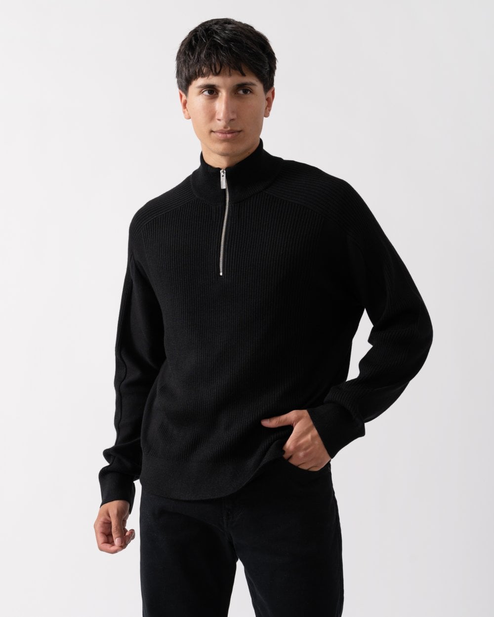 Armani Exchange Armani Exchange Mens 1/4 Zip Jumper