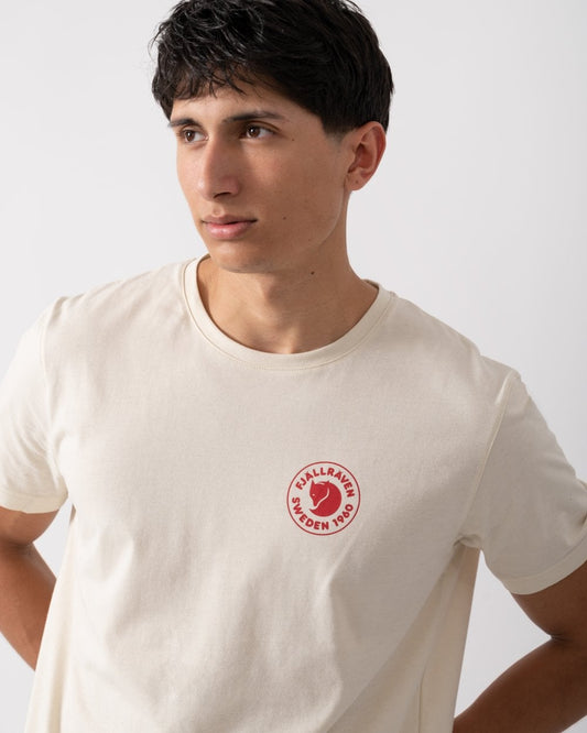 Fjallraven 1960 Logo Mens T-Shirt - Chalk White 113