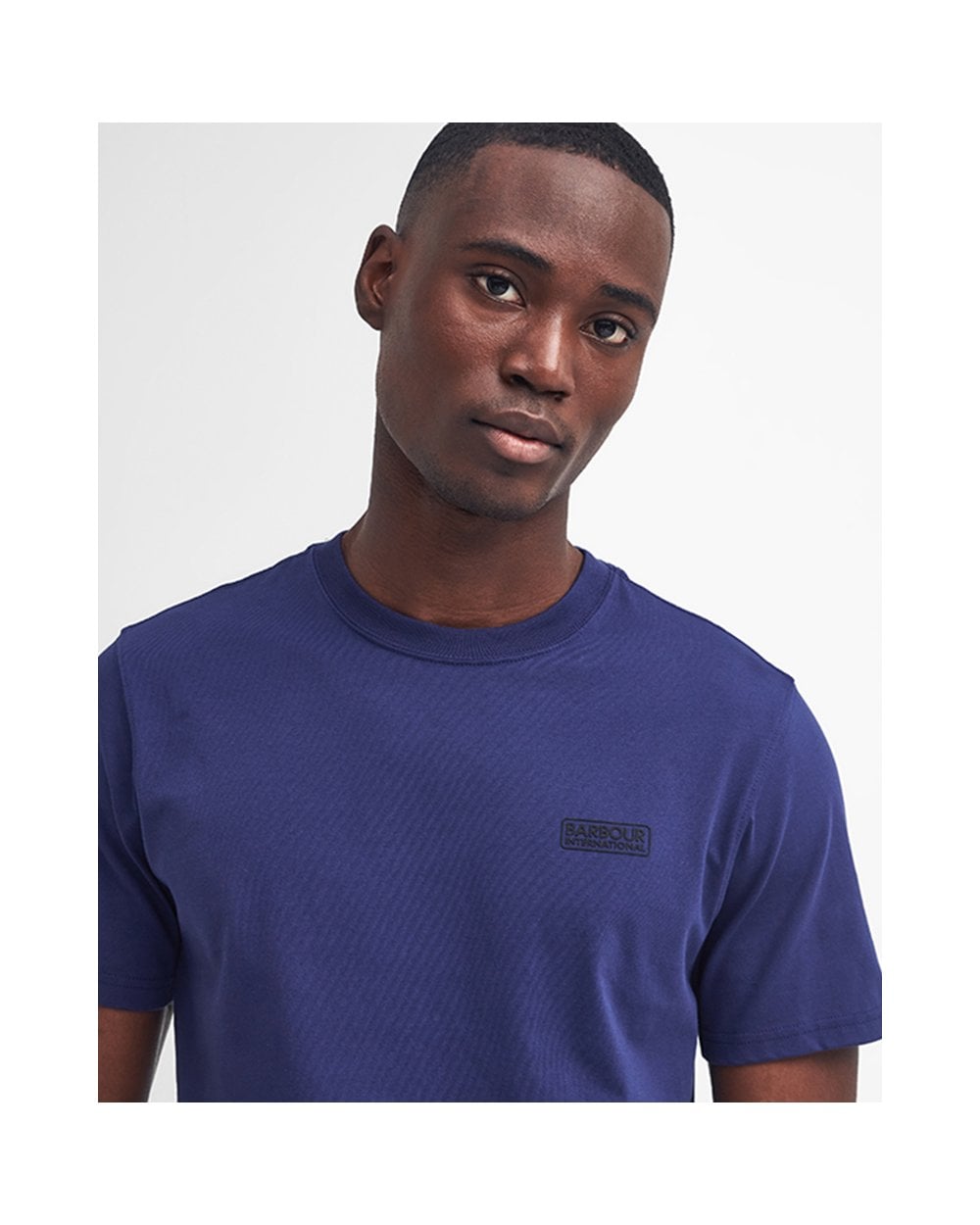 Barbour International Small Logo Mens T-Shirt - Royal Blue