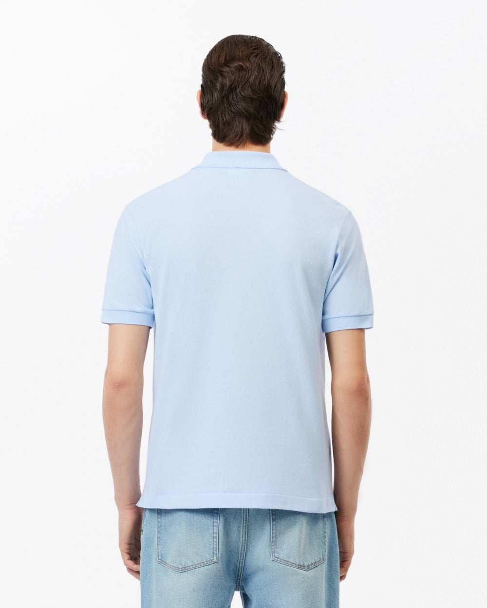 Lacoste Classic Fit L.12.12 Mens Short Sleeve Polo Shirt - Light Blue t01