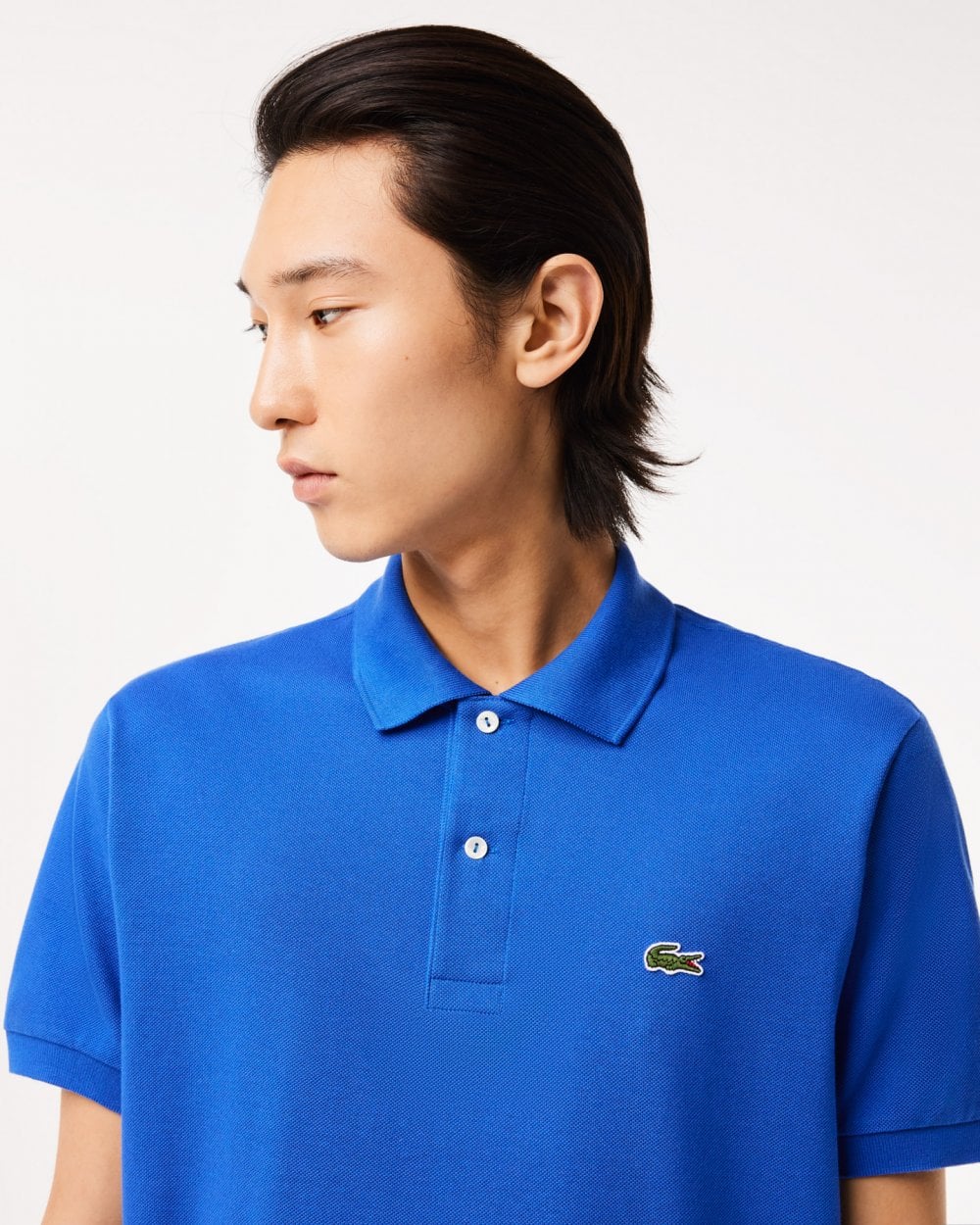 Lacoste Classic Fit L.12.12 Mens Short Sleeve Polo Shirt - Sapphire Blue IXW