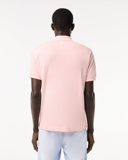 Lacoste Classic Fit L.12.12 Mens Short Sleeve Polo Shirt - Flamingo T03