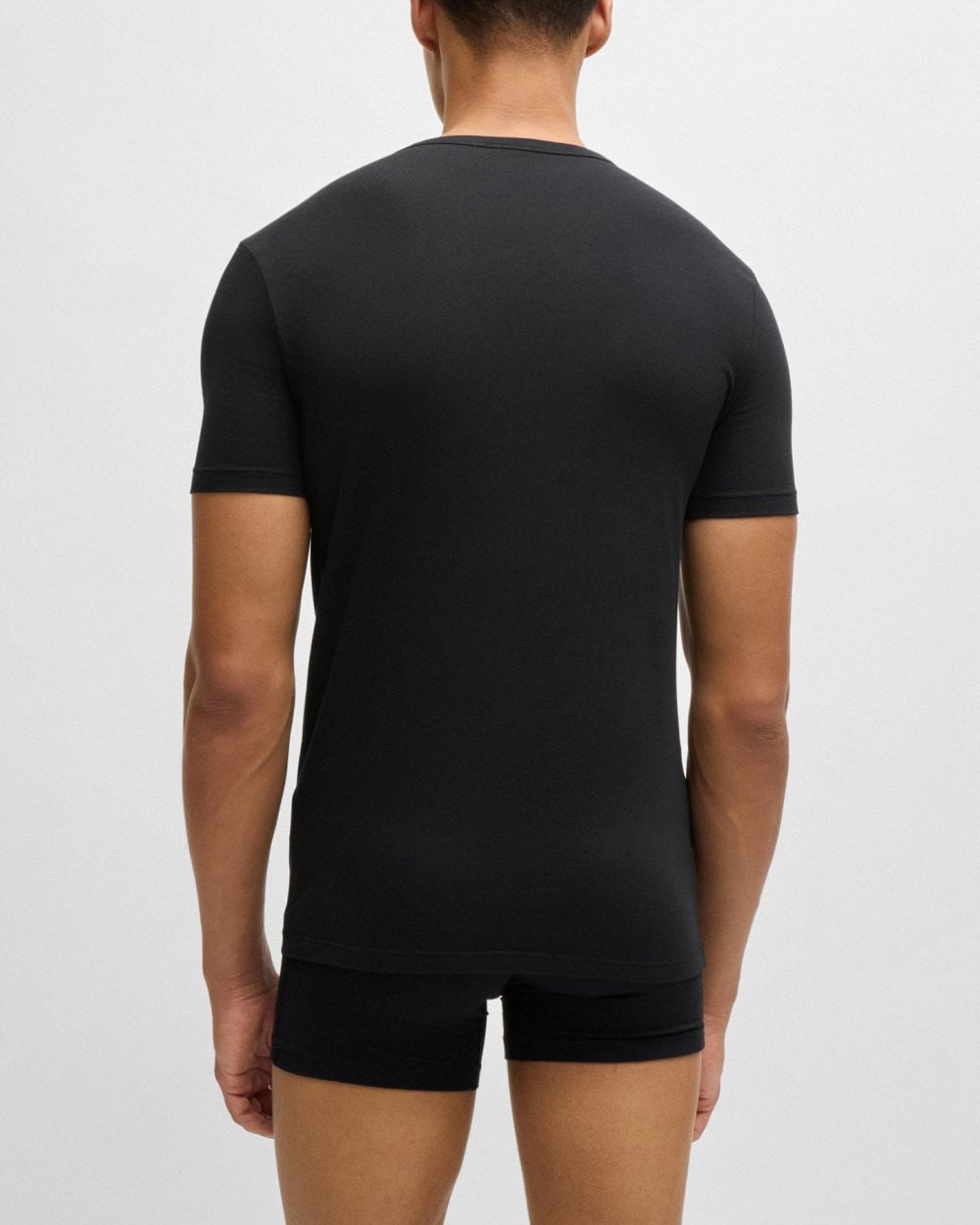 BOSS Orange RN Modern 2-Pack Mens T-Shirts NOS - Black 001