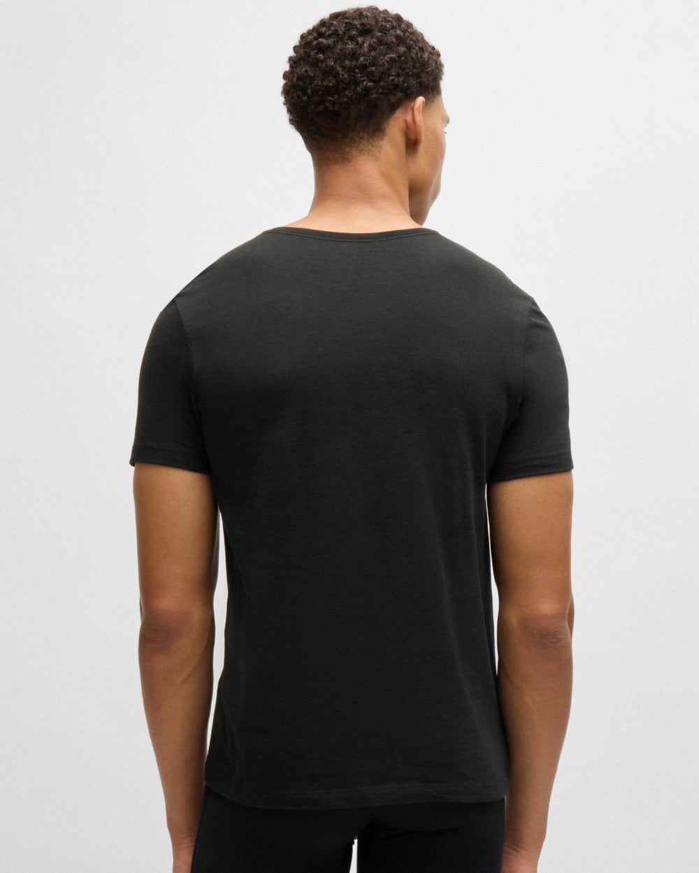 BOSS Orange 3 Pack Classic Regular Fit Crew Neck Mens T-Shirts NOS - Beige/White/Black 265