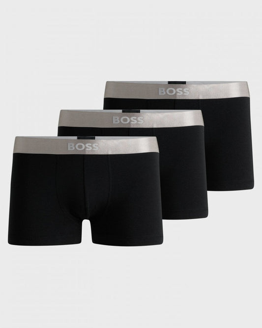 BOSS Orange BOSS Orange 3-Pack Mens Metallic Waistband Trunks